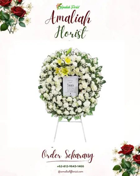 Krans Bunga Duka Landak